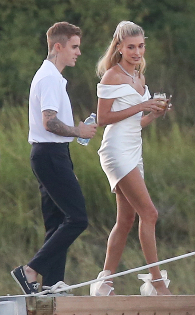 Justin Bieber, Hailey Baldwin, Wedding Rehearsal